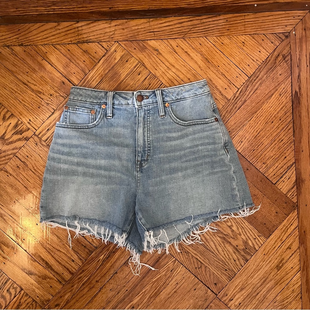 EUC Madewell Denim Mom Short